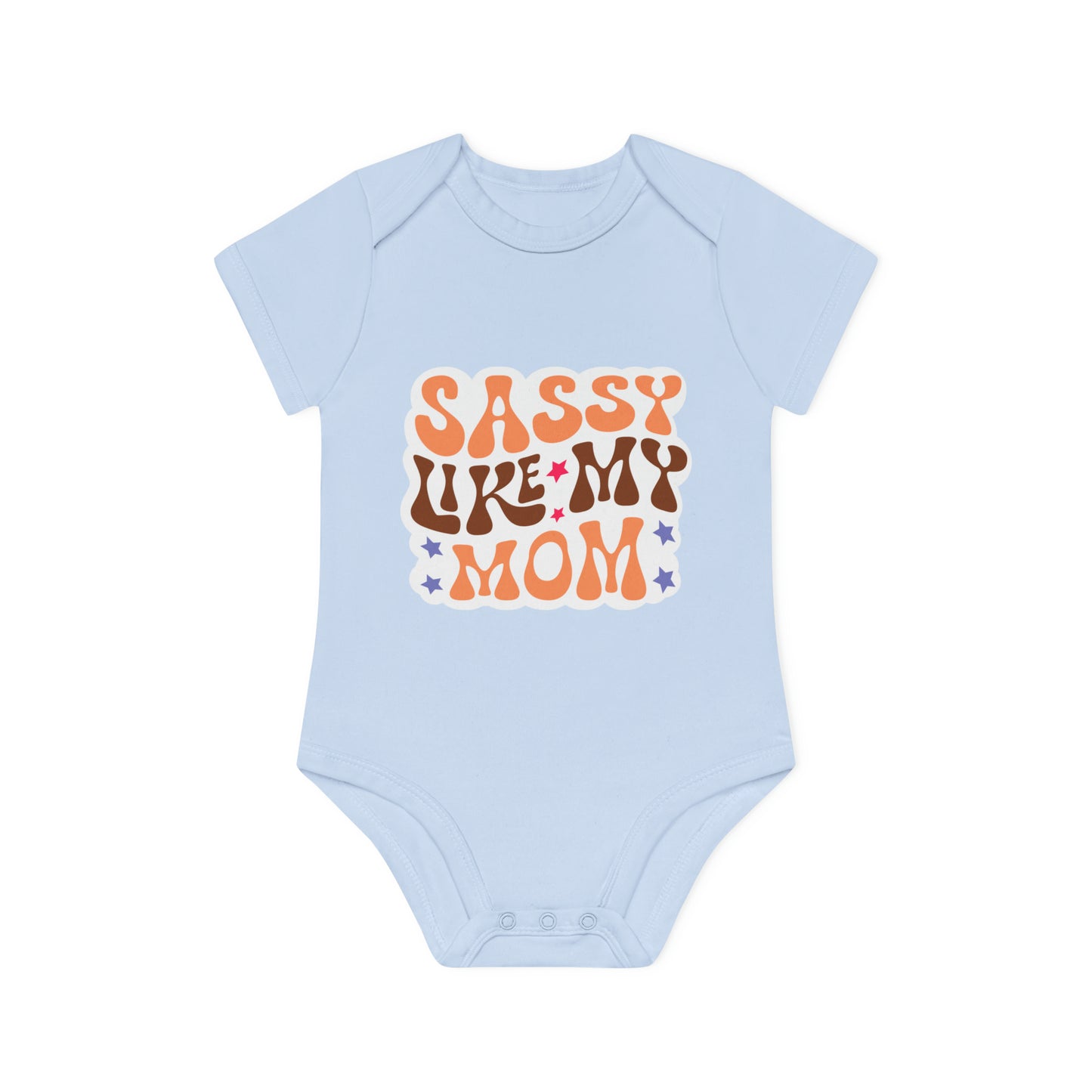 "Sweet Dreams Baby Organic Short Sleeve Bodysuit- Baby Organic Short Sleeve Bodysuit