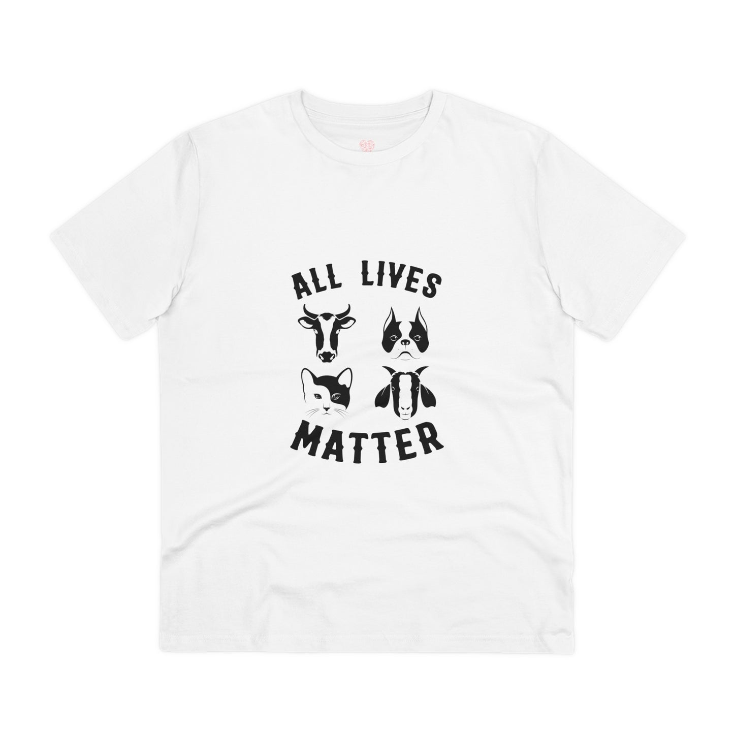 "All Lives Matter" Vegan Vibes Tee- T-Shirt