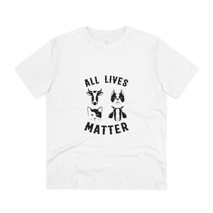 "All Lives Matter" Vegan Vibes Tee- T-Shirt