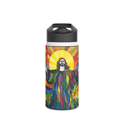 "Jesus Abstract" - Stainless Steel Tumbler