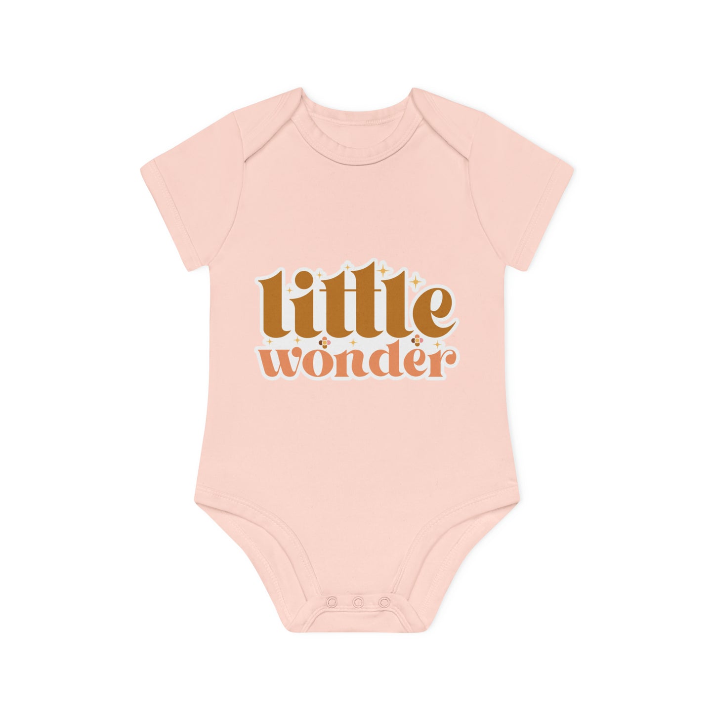 "Sweet Dreams Organic Baby Bodysuit - Ad- Baby Organic Short Sleeve Bodysuit