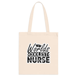 "World's Coolest Nurse" - Tote Bag