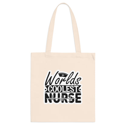 "World's Coolest Nurse" - Tote Bag