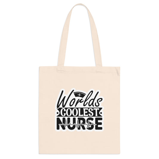 "World's Coolest Nurse" - Tote Bag