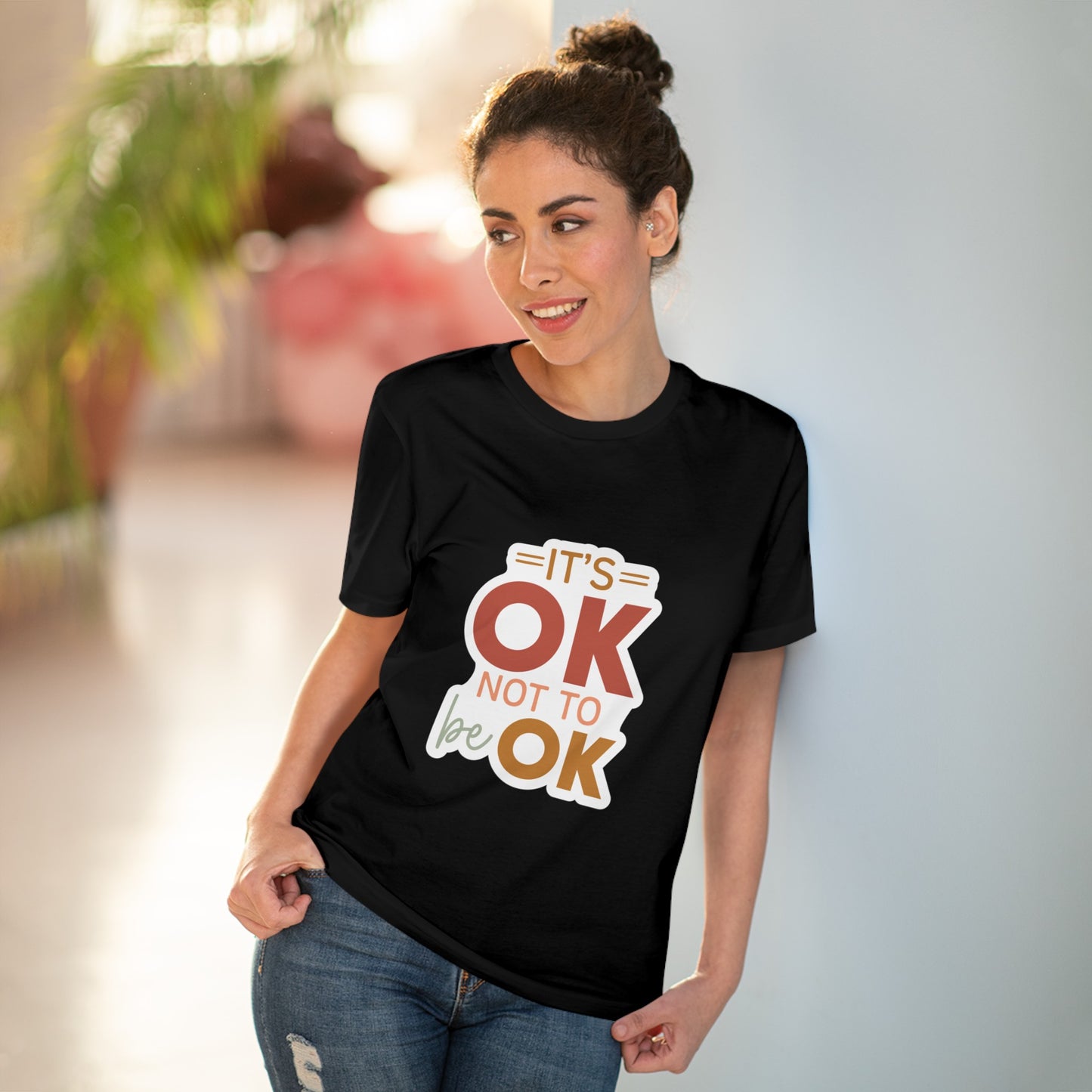 "It's ok not to be ok" Mental Health - T-Shirt