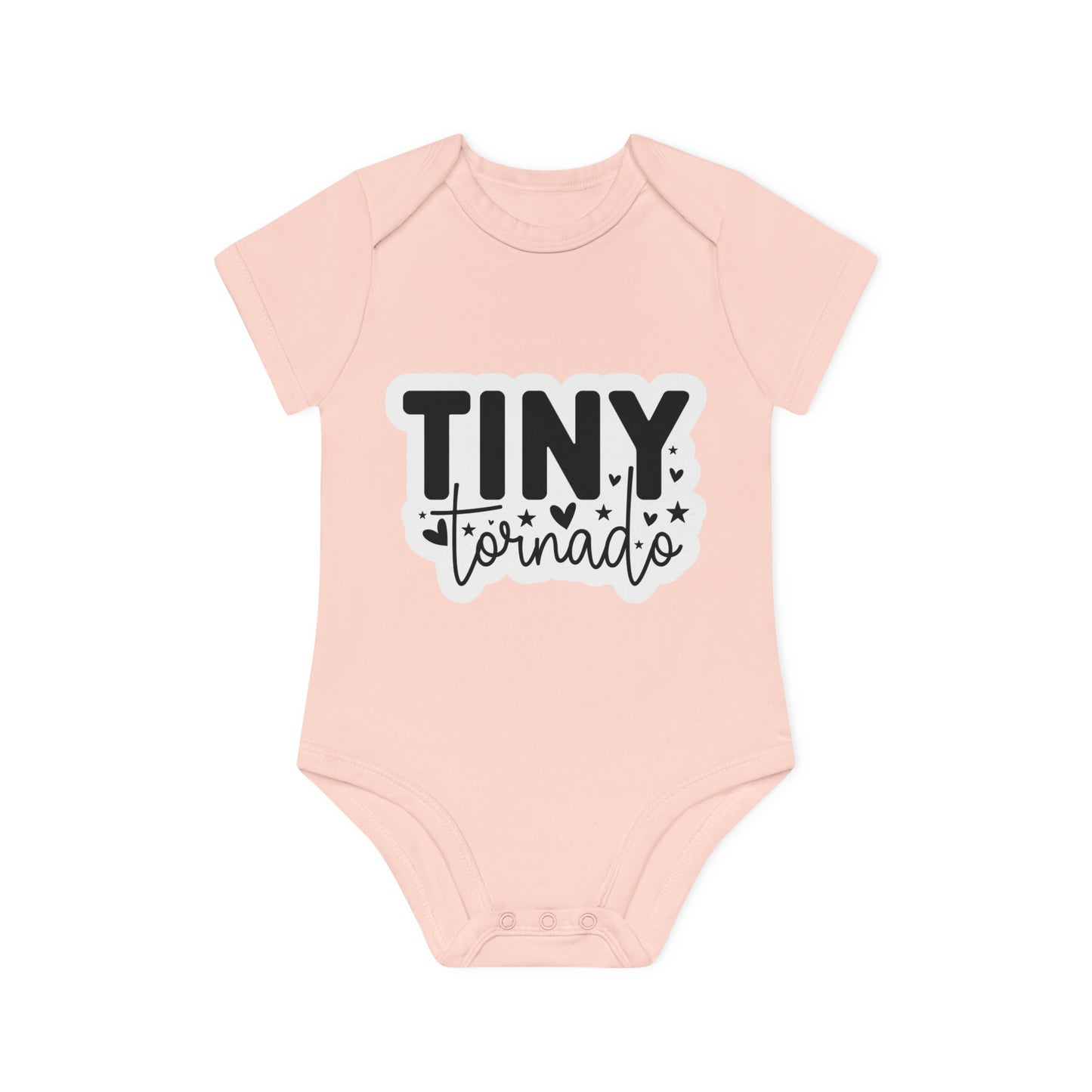 "Tiny Tornado" - Baby Organic Short Sleeve Bodysuit