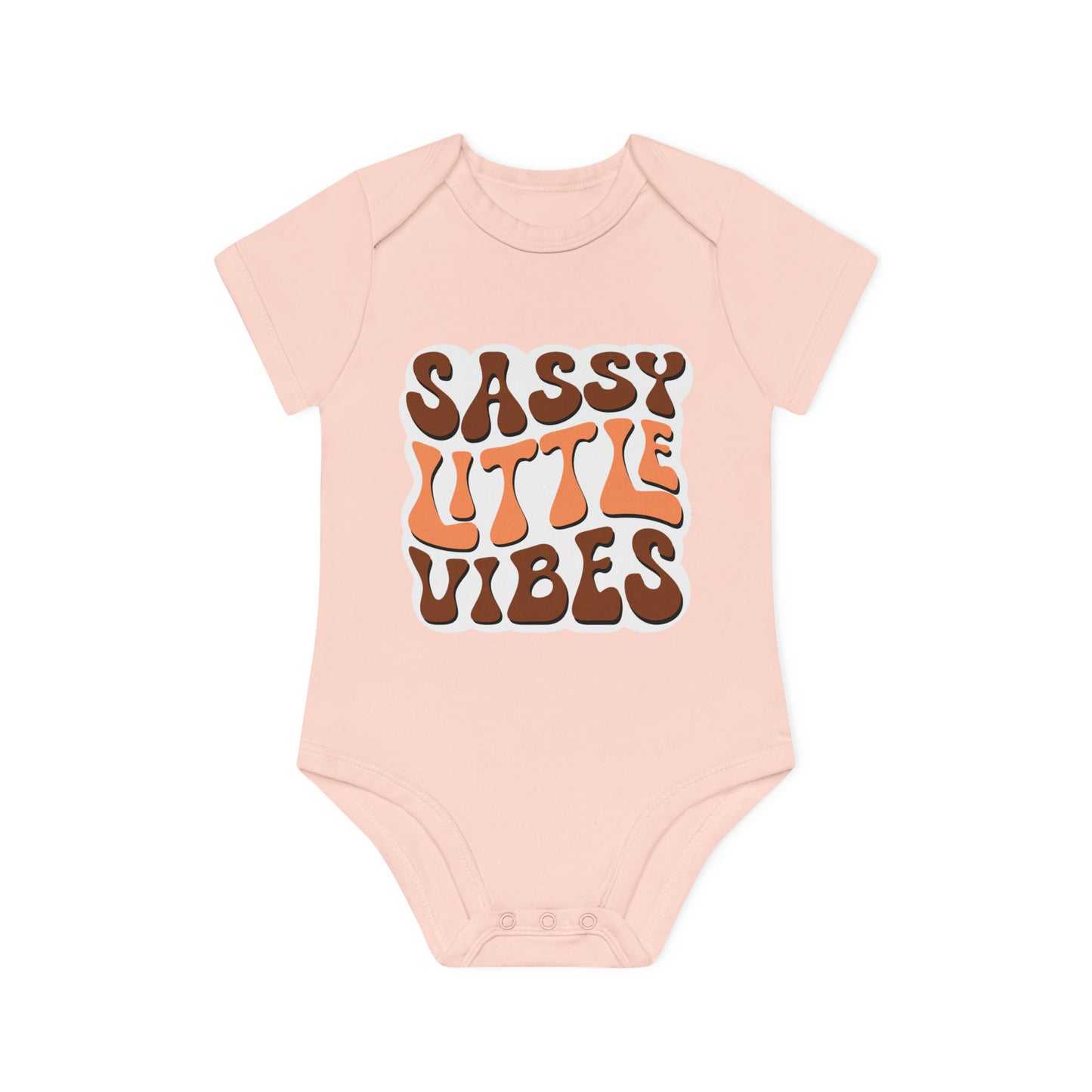 "Adorable Organic Short Sleeve Bodysuit for- Baby Organic Short Sleeve Bodysuit