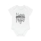 "Namaste Awake All Night" - Baby Organic Short Sleeve Bodysuit