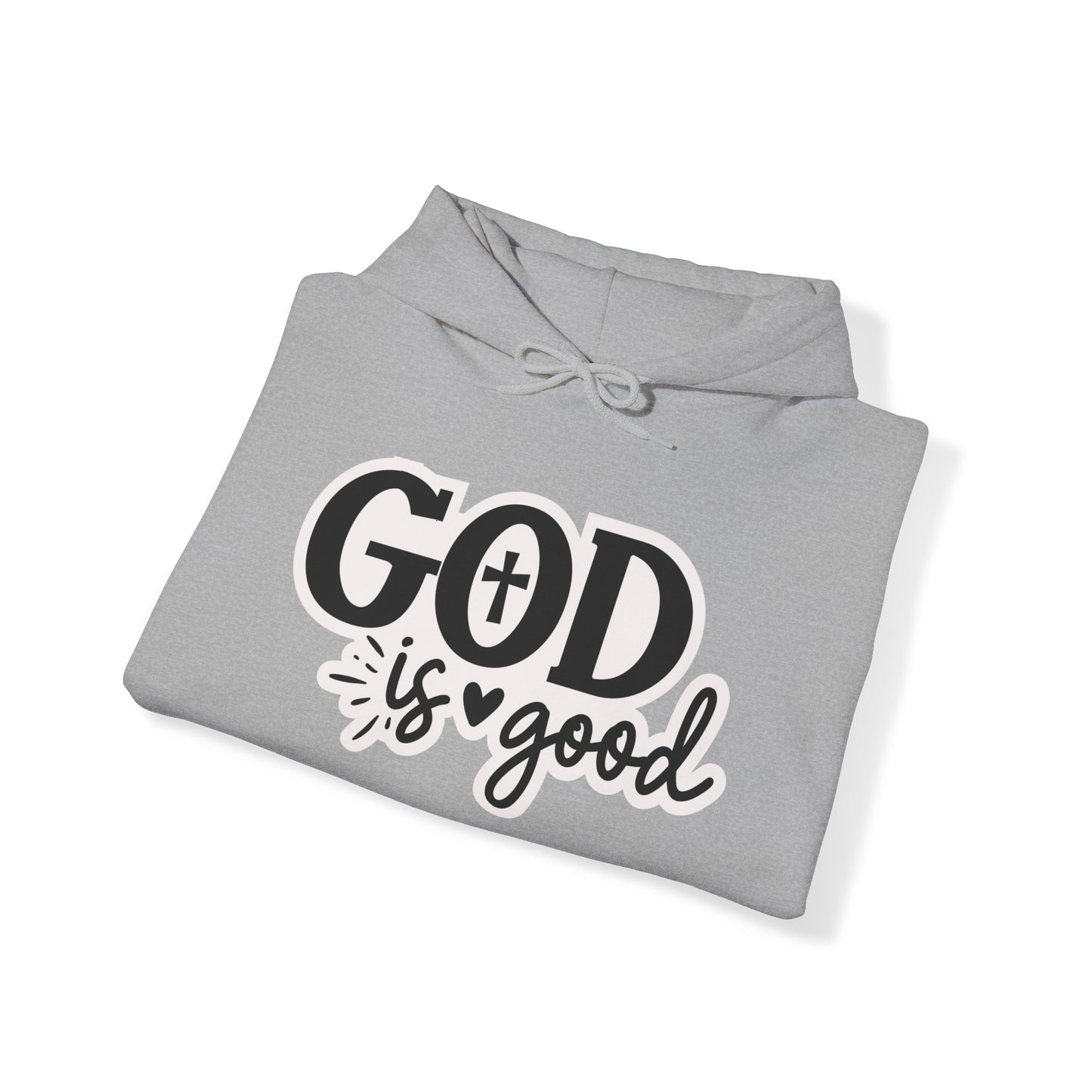 "Faithful Comfort: Christian Quote Hooded- Hoodie