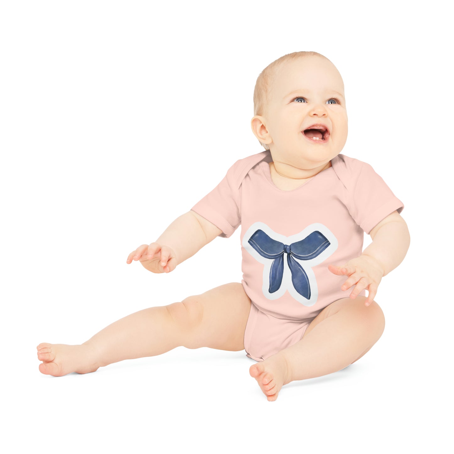 "Organic Cutie: Baby Short Sleeve Bod- Baby Organic Short Sleeve Bodysuit