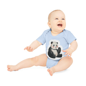 "Adorable Baby Organic Short Sleeve Bodysuit- Baby Organic Short Sleeve Bodysuit