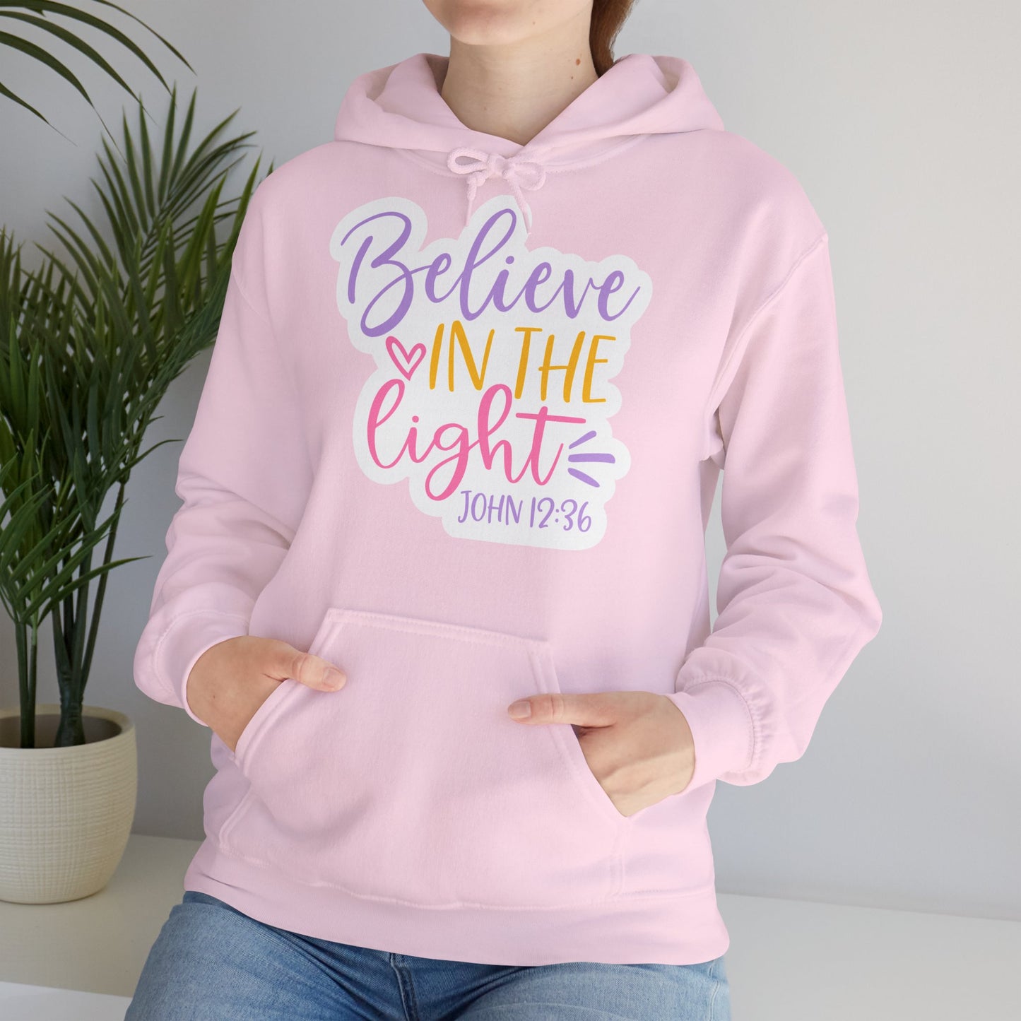 "Believe in the Light" - Christian Love - Hoodie