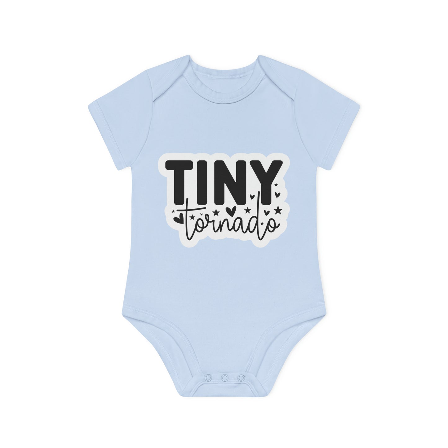 "Tiny Tornado" - Baby Organic Short Sleeve Bodysuit