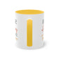 "Because He lives I can face tomorrow" - Faith-Filled Morning - Two Tone Mug