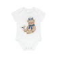 "Organic Cuteness: Baby Short Sleeve- Baby Organic Short Sleeve Bodysuit