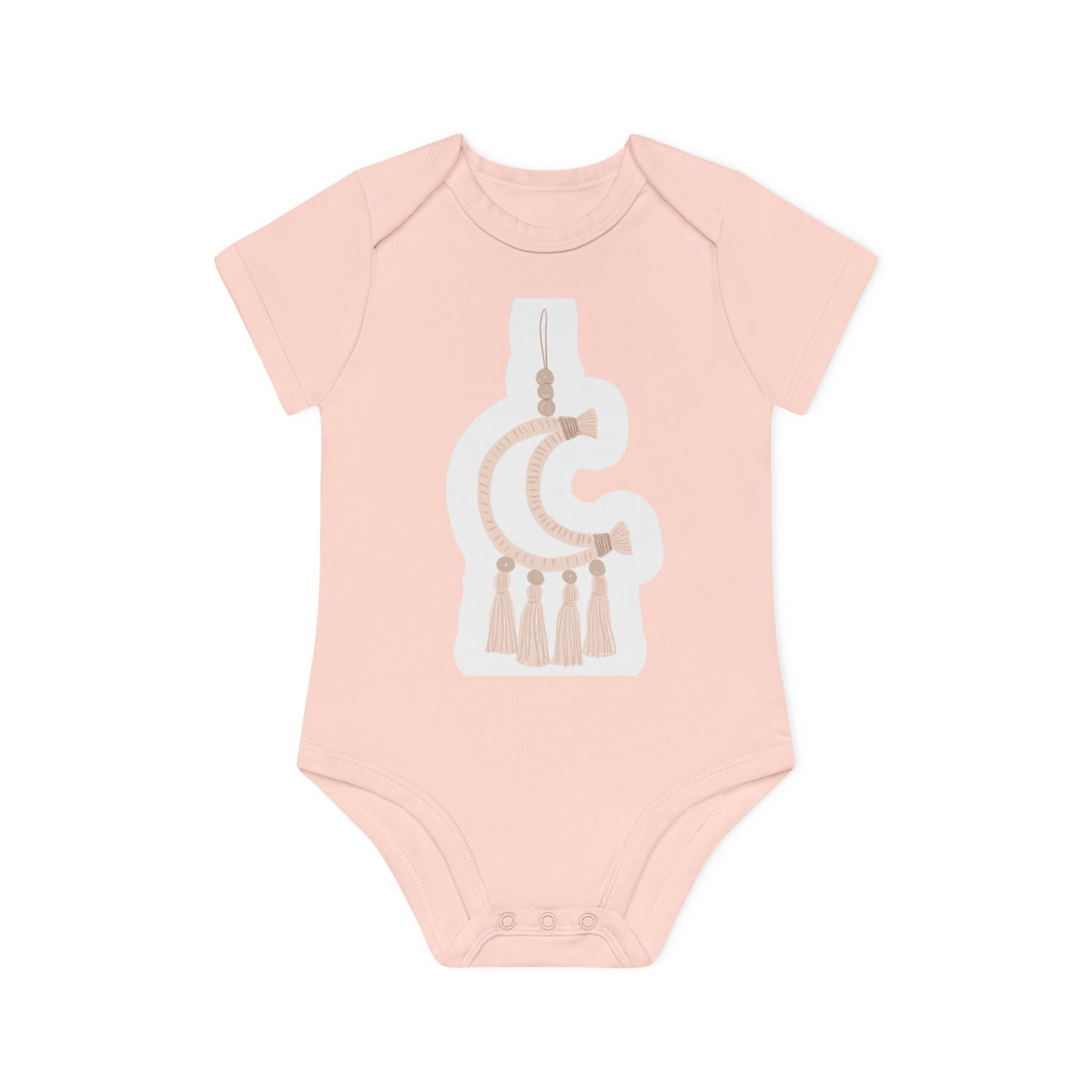 "Organic Cotton Cutie" - Baby Organic Short Sleeve Bodysuit