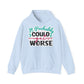 "Sarcastic Vibes Only Hooded Sweat- Hoodie