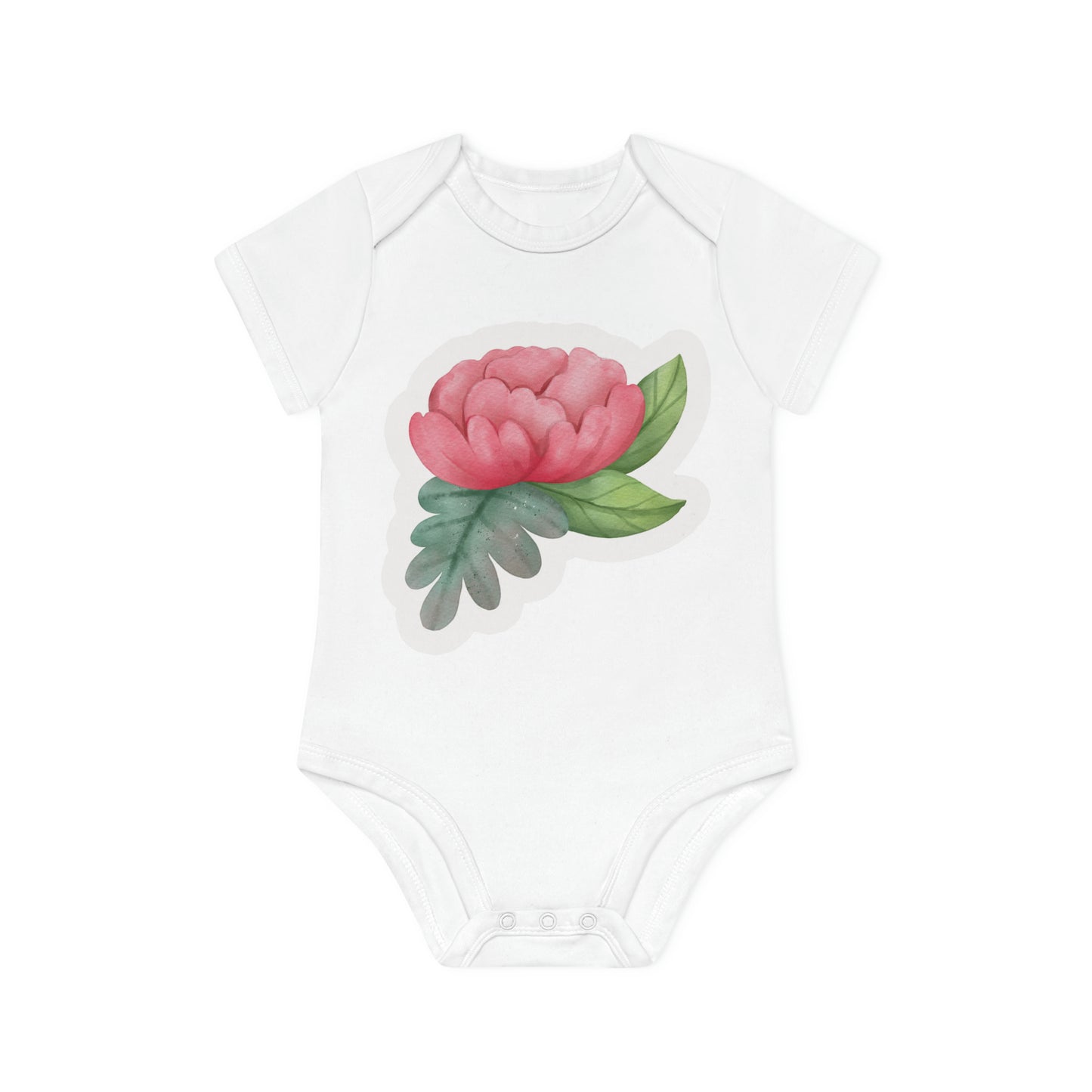 "Sweet Sprouts Baby Organic Short Sleeve Bodys- Baby Organic Short Sleeve Bodysuit