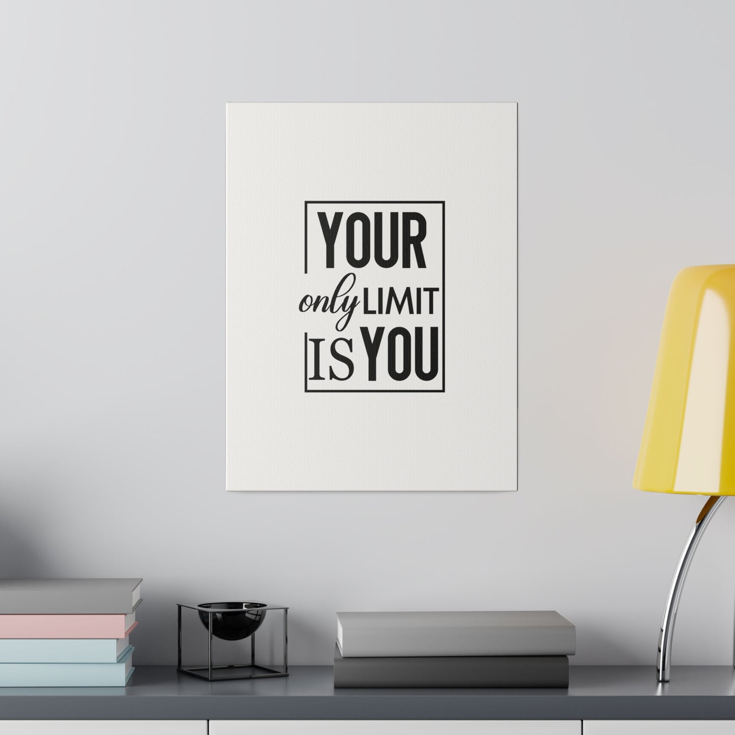 "Motivational Quote" Canvas Print - Inspir- Quote Canvas