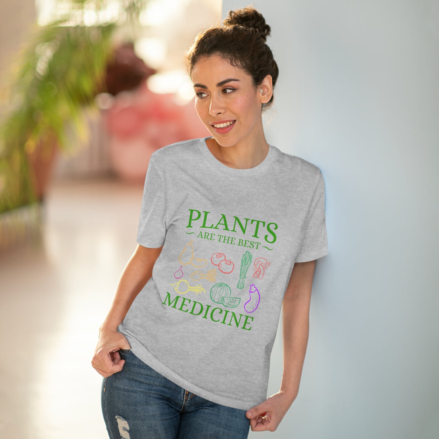 "Plants are the best medicine"- T-Shirt