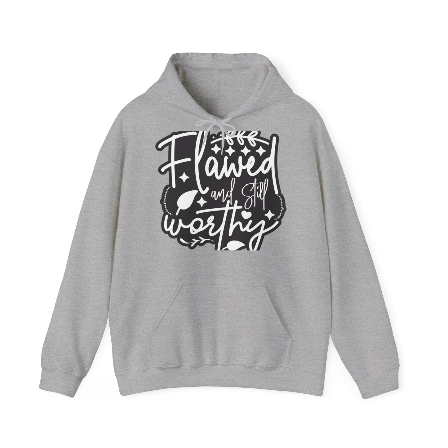 "Spirit-Led Style: Christian Quote Hooded- Hoodie