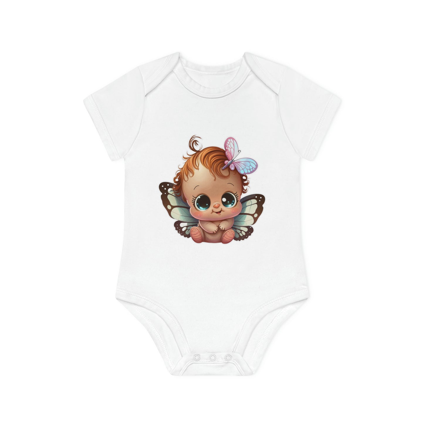 "Adorable Baby Organic Short Sleeve Bodysuit- Baby Organic Short Sleeve Bodysuit