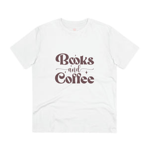 "Books and Coffee" - Literary Lover's - T-Shirt