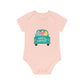 "Happy Easter" - Baby Organic Short Sleeve Bodysuit