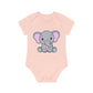 "Organic Cutie Pie: Baby Short Sleeve- Baby Organic Short Sleeve Bodysuit