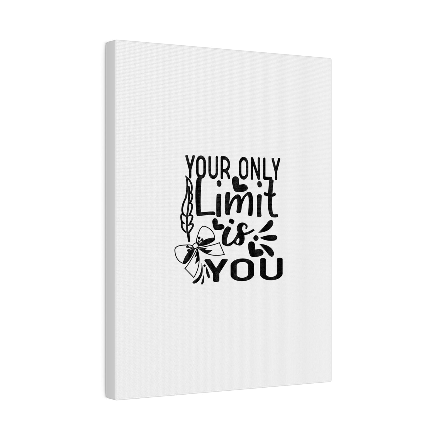 "Motivational Quote" Canvas Print - Inspir- Quote Canvas