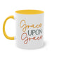 "Grace Upon Grace" - Christian Love - Two Tone Mug