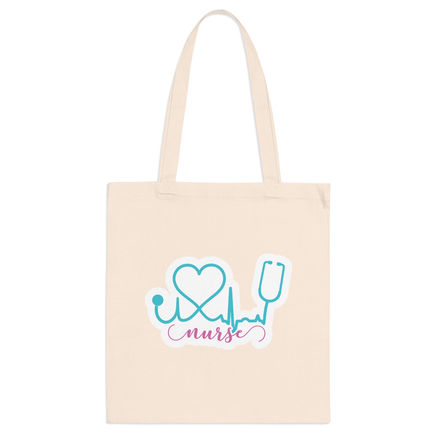 "Saving Lives in Style: Nurse Tote Bag- Tote Bag