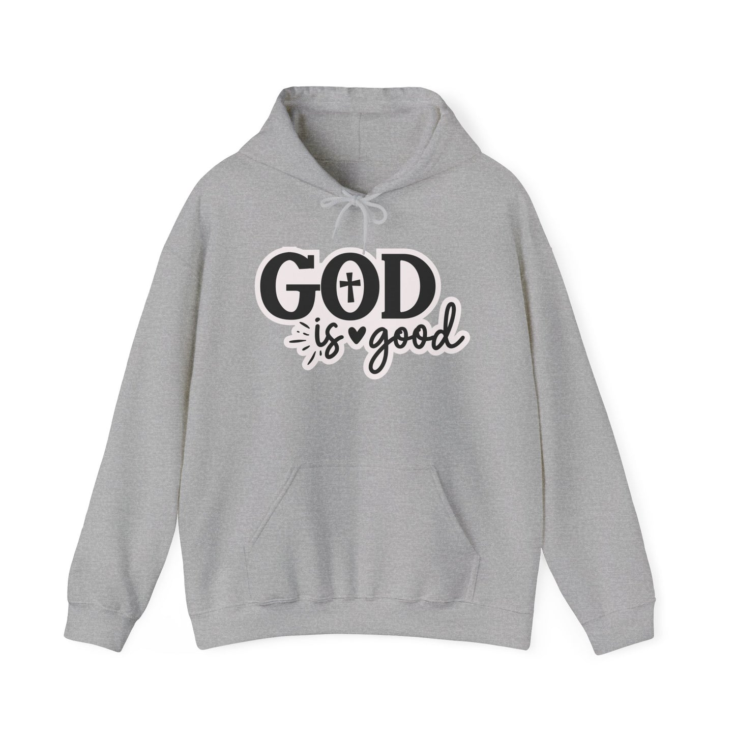 "Faithful Comfort: Christian Quote Hooded- Hoodie