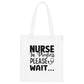 "Nurse Life Essentials Tote: Stylish,- Tote Bag