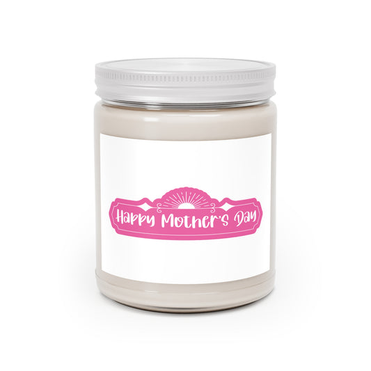 "Mom's Serenity: A Tranquil S- Scented Candle