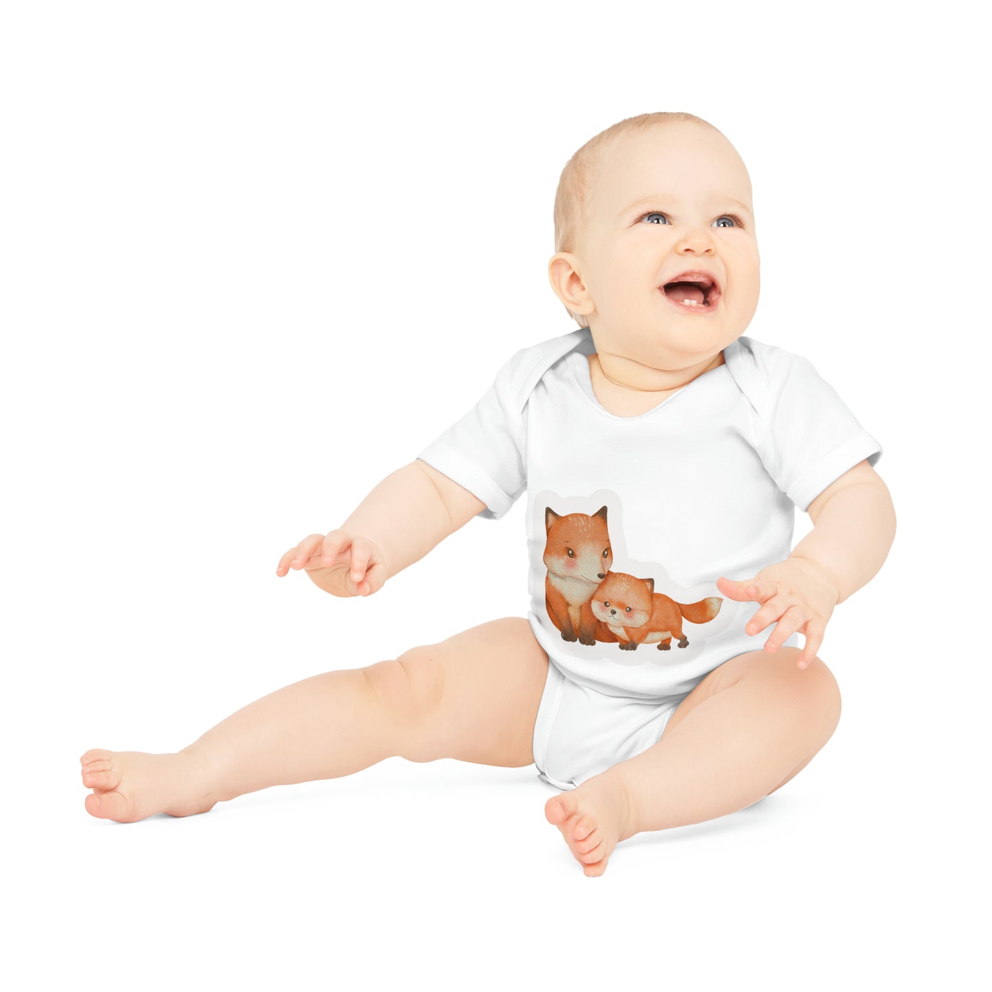 "Sweet Dreams Baby Organic Short Sleeve Bodysuit- Baby Organic Short Sleeve Bodysuit