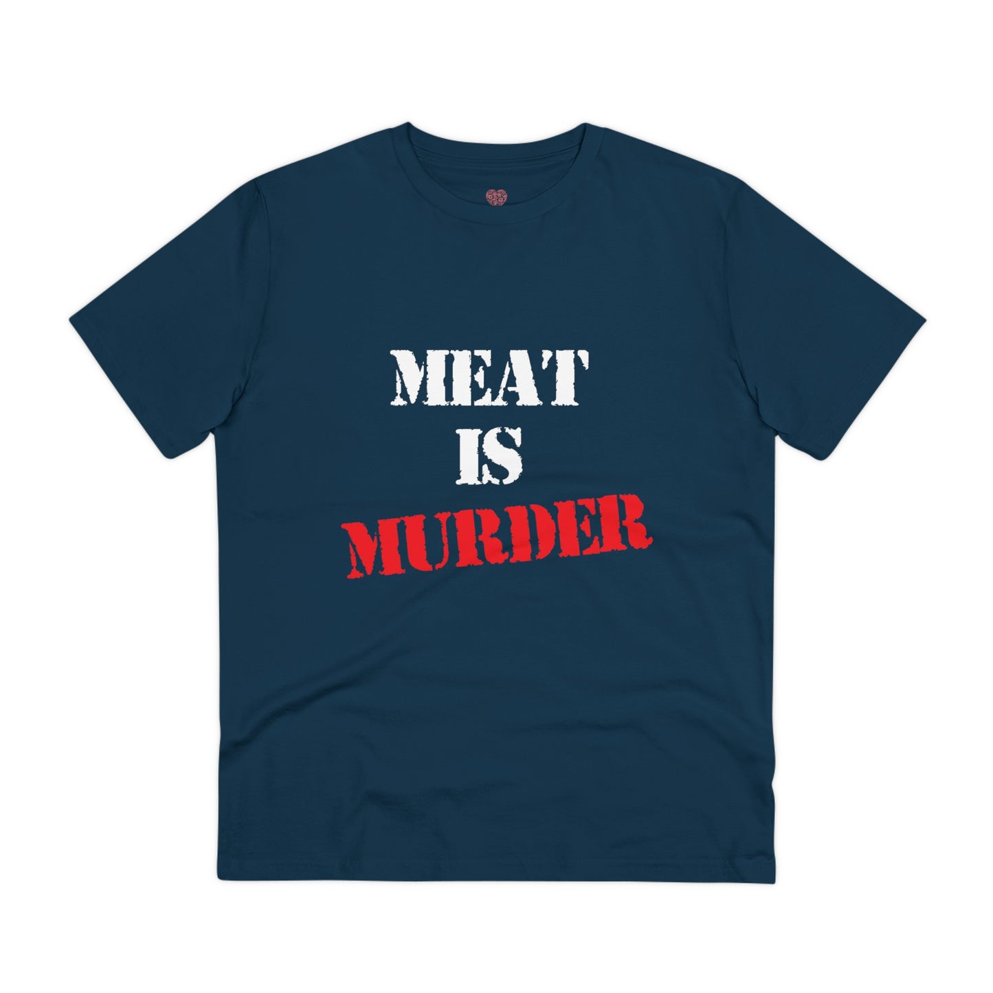 "Meat is Murder" Vegan Vibes Tee- T-Shirt