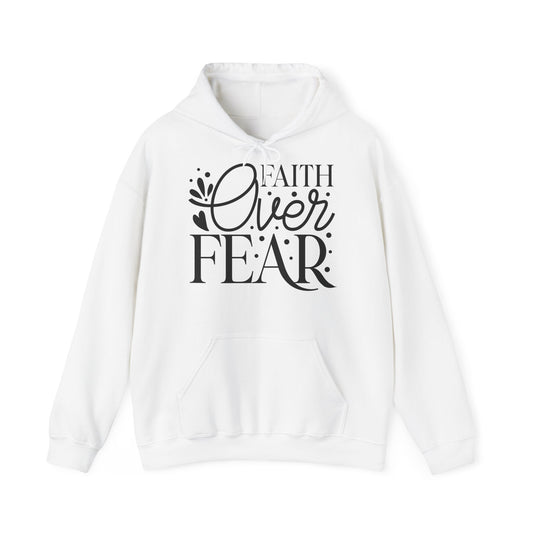 "Faith-Filled Comfort: Christian Quote Hood- Hoodie