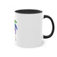 "Rainbow Pride" - Two Tone Mug