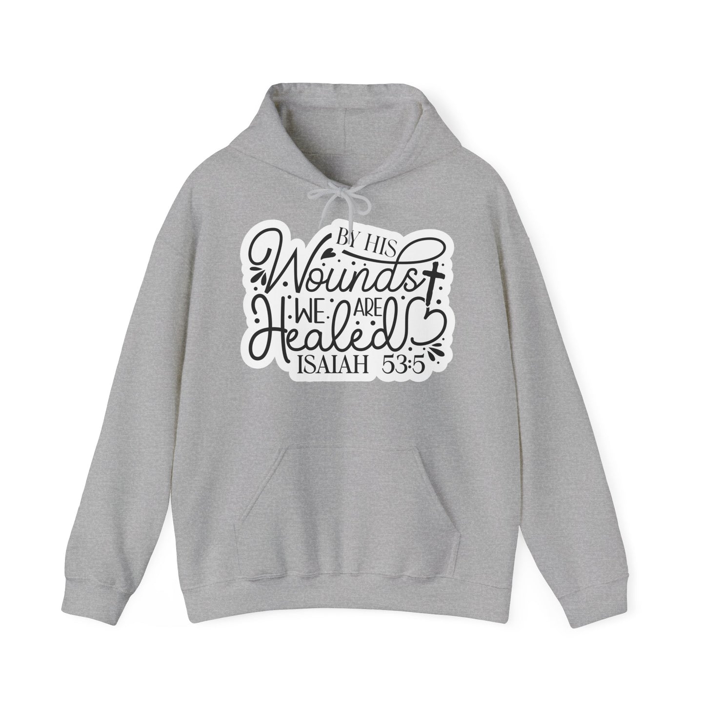 "Faithful Hooded Sweatshirt: Christian- Hoodie