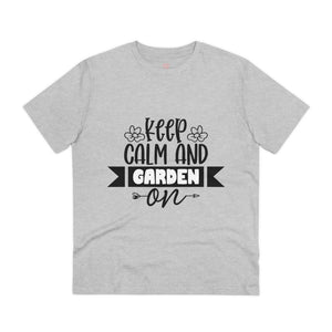 "Keep calm and garden on" - T-Shirt