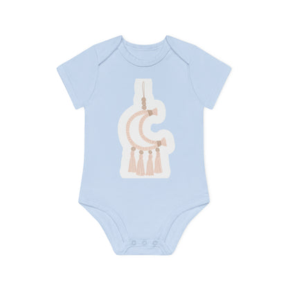 "Organic Cotton Cutie" - Baby Organic Short Sleeve Bodysuit