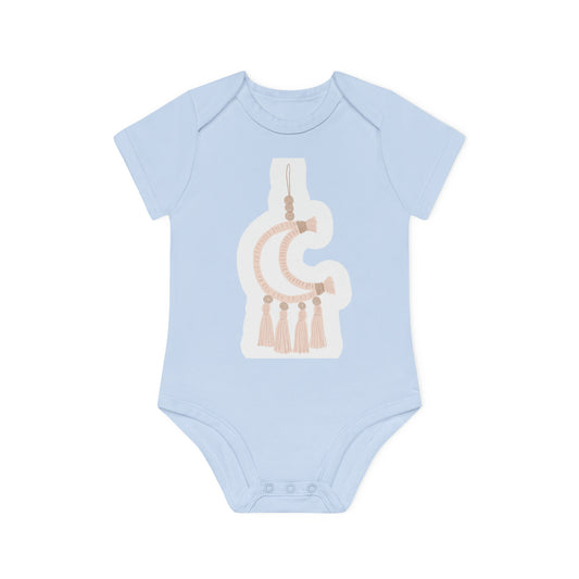 "Organic Cotton Cutie" - Baby Organic Short Sleeve Bodysuit