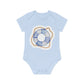 "Adorable Organic Short Sleeve Bodysuit -- Baby Organic Short Sleeve Bodysuit