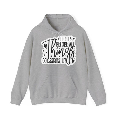 "Blessed and Cozy: Christian Quote Hood- Hoodie