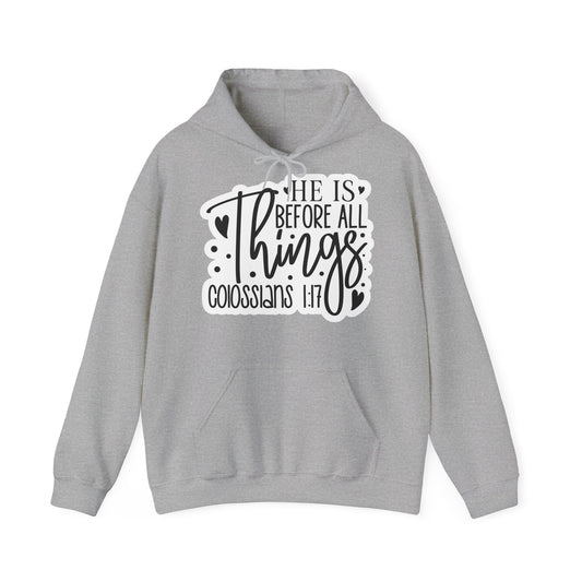 "Blessed and Cozy: Christian Quote Hood- Hoodie