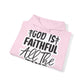 "Faithful & Cozy: Christian Quote- Hoodie