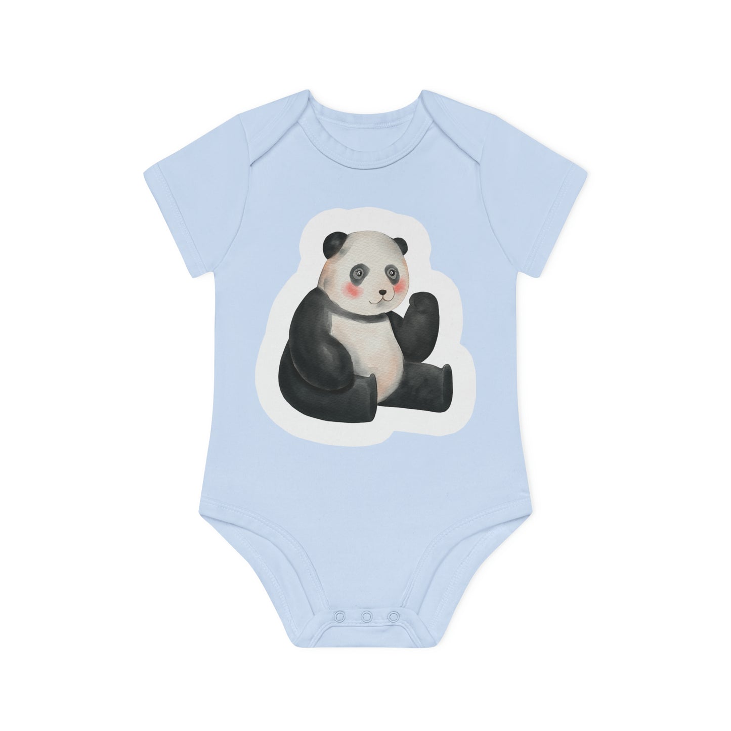 "Adorable Baby Organic Short Sleeve Bodysuit- Baby Organic Short Sleeve Bodysuit