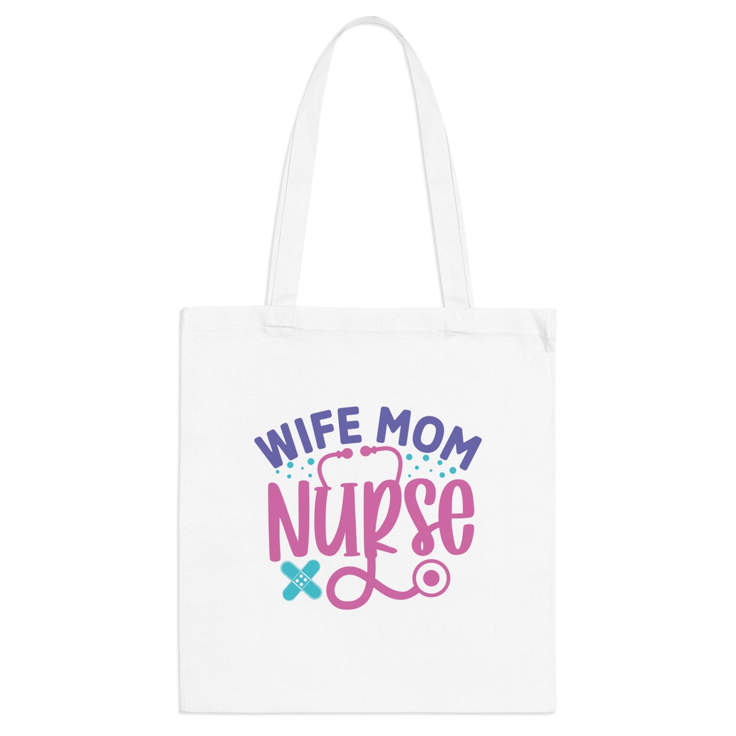 "Comfort and Style: Nurse Tote Bag for- Tote Bag