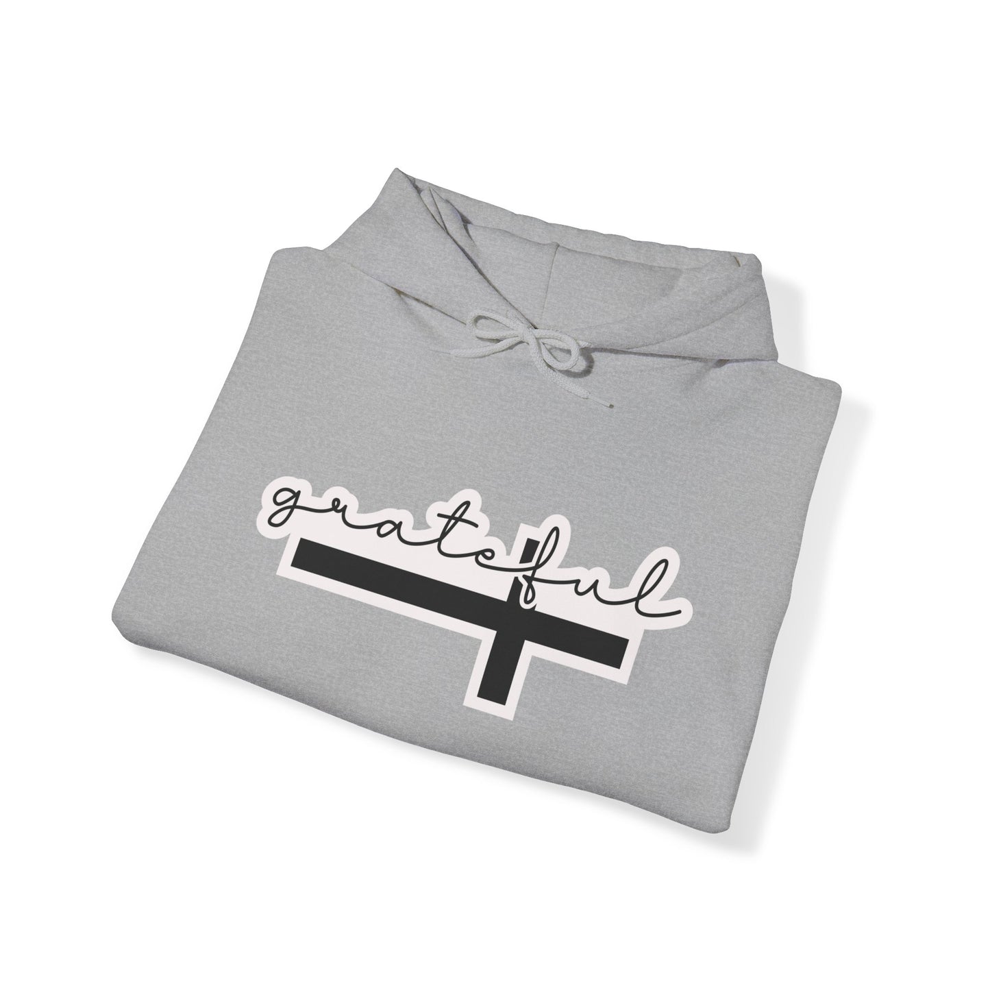 "Faith-filled Comfort: Christian Quote Hooded- Hoodie